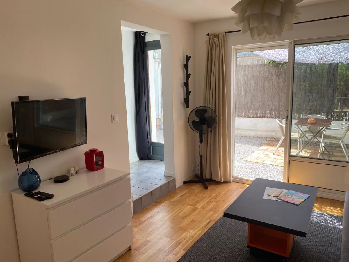 Grand Studio De 38M2 Et Cour Independante De 25M2 Dont Wifi Et Netflix Lejlighed Montpellier Eksteriør billede