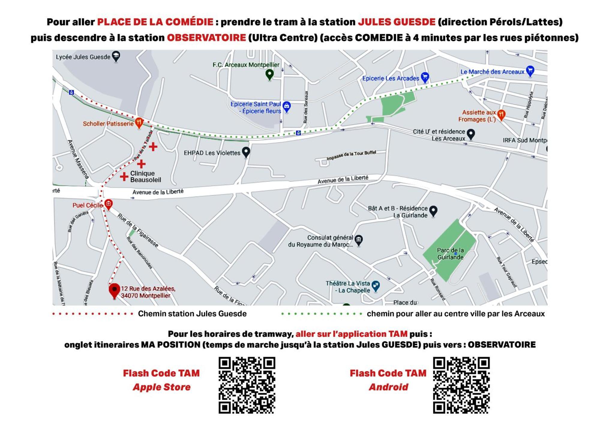 Grand Studio De 38M2 Et Cour Independante De 25M2 Dont Wifi Et Netflix Lejlighed Montpellier Eksteriør billede